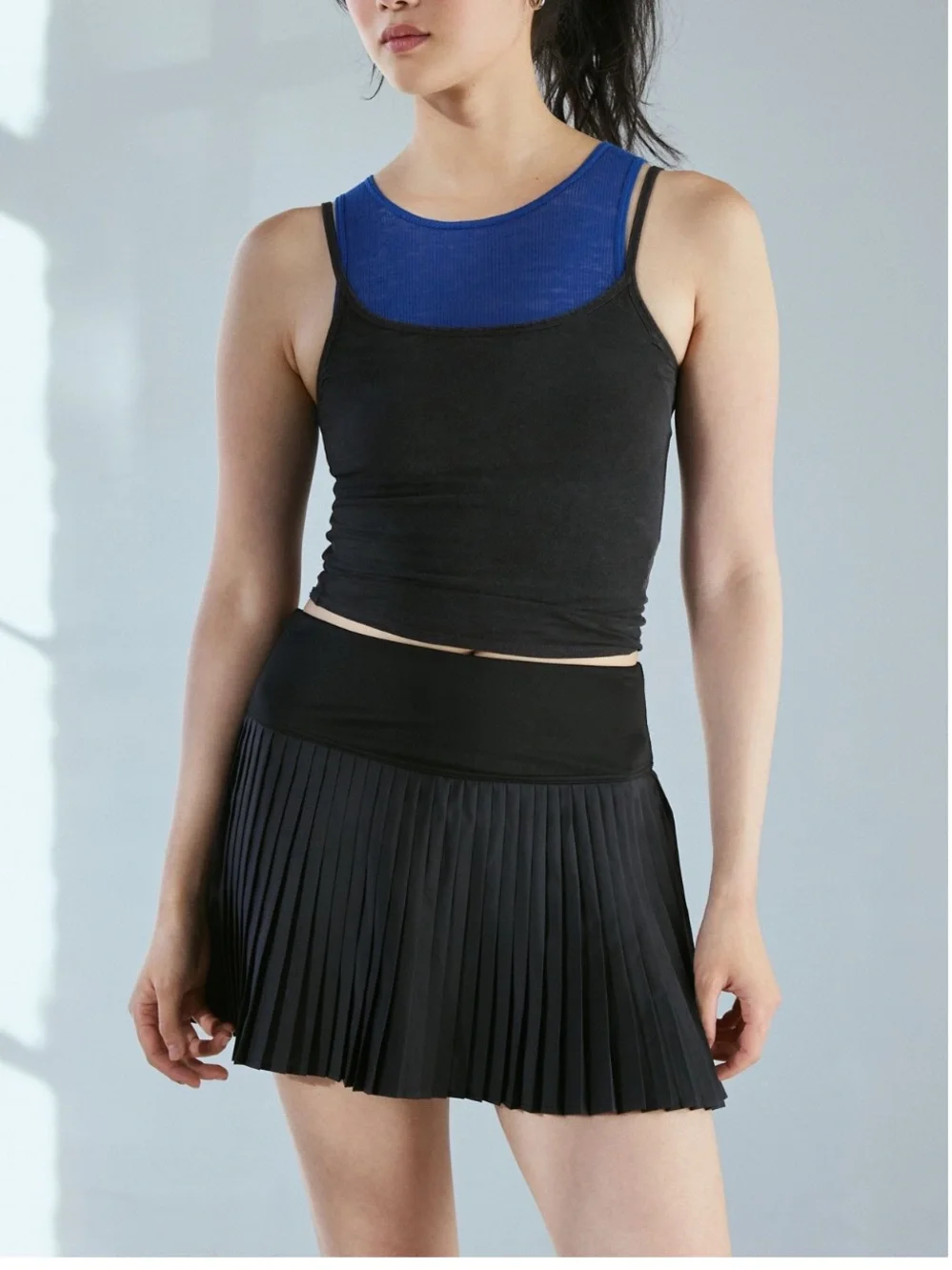 Kimchi Blue Kendra Pleated Mini Skort Size Large